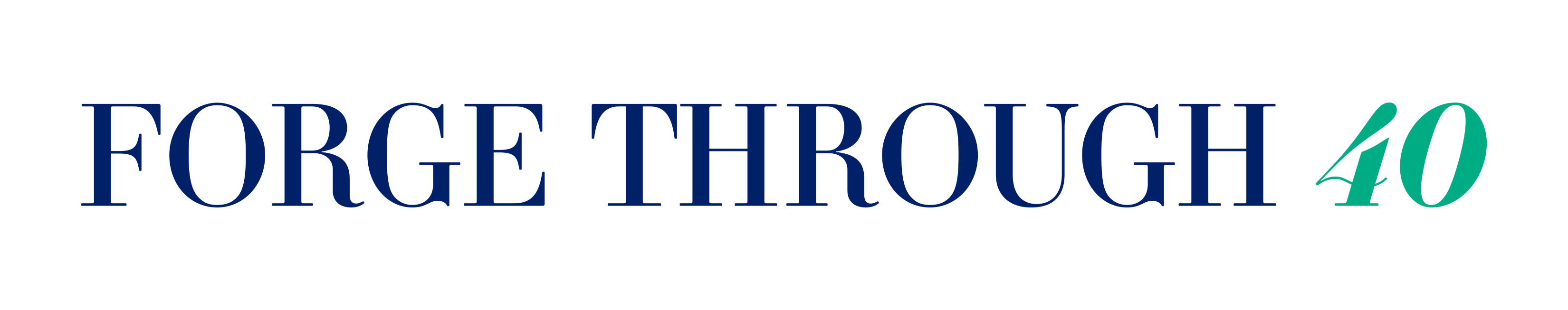 Forge Through 40
